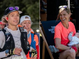 Stephanie Case wins 100K race, breastfeeding baby along the way : NPR