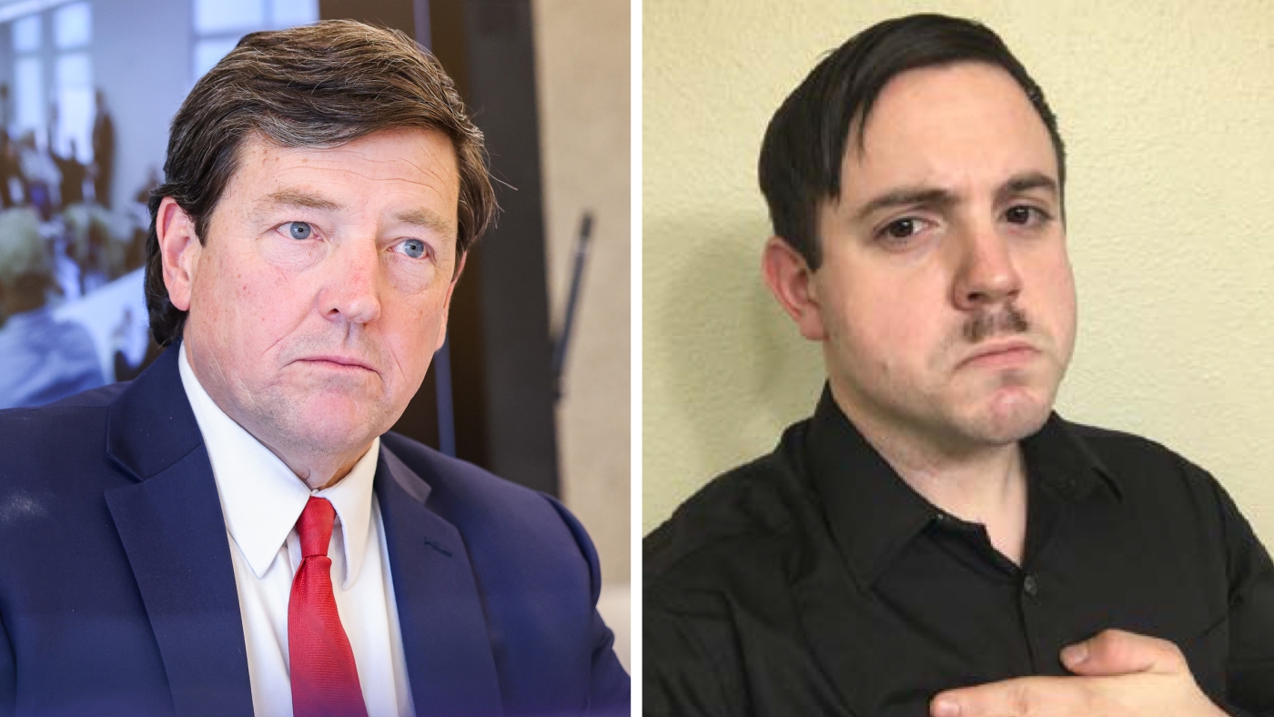 Trump nominee Ed Martin’s ties to antisemitic rioter in question : NPR