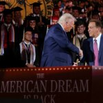 Trump praises Alabama athletics at commencement