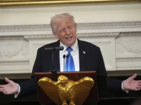 Trump says after 2020 loss, he'd run again, shove it up their a**