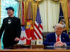 Trump sends Musk out of White House with gold key as they talk Diddy pardon, Macron slap and Tesla chief’s black eye