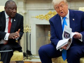 Trump showed old videos, took crosses out of context in South Africa genocide claims