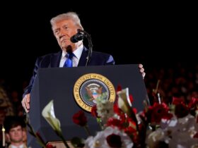 Trump vs. transgenders: President mocks trans athletes at Alabama speech