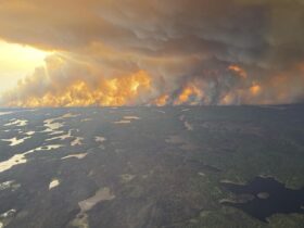 Winds push smoke from Canadian wildfires south into U.S. and worsen air quality