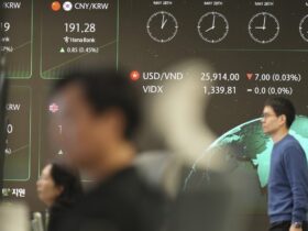 World financial markets welcome court ruling against Trump's tariffs : NPR