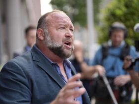 Alex Jones has yet to pay Sandy Hook families : NPR