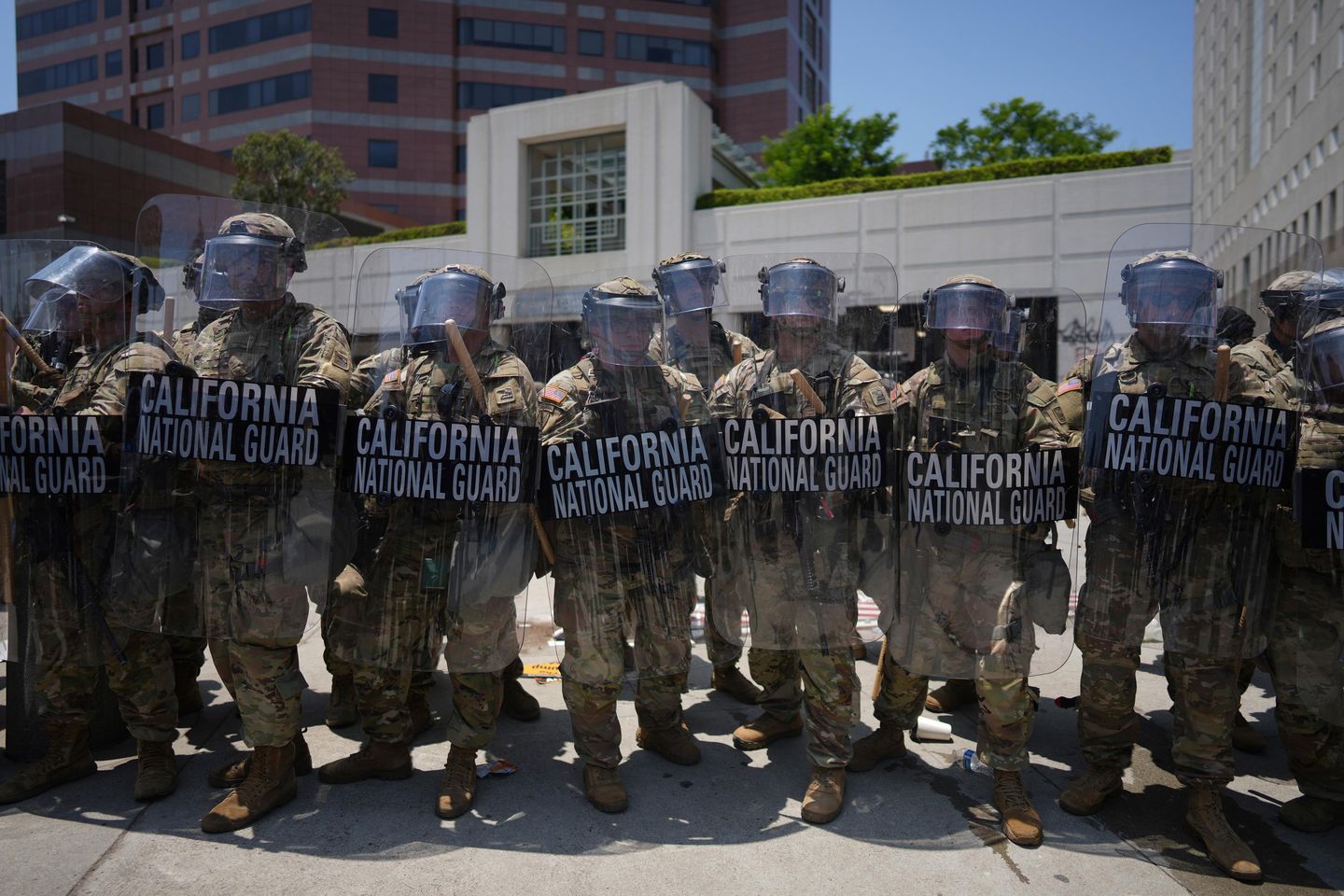 California sues Trump over National Guard deployment in Los Angeles