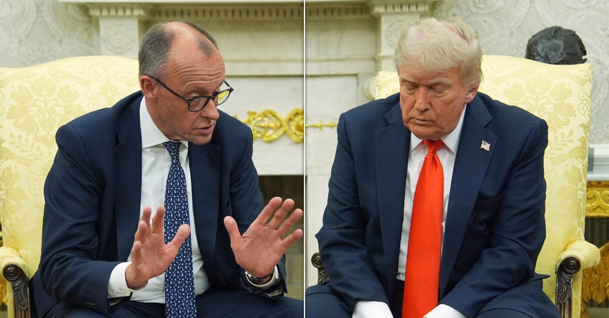 German Leader Politely Shuts Down Trump’s Hot Take On D-Day