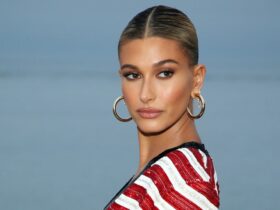 Hailey Bieber shares bikini photos and lemon drop martinis on Instagram