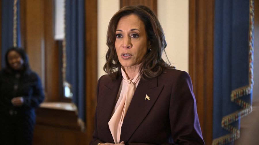 Harris makes appearance at Los Angeles high school graduation