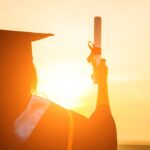 Inspiration for graduates from a swimmer who embraced challenge despite cancer
