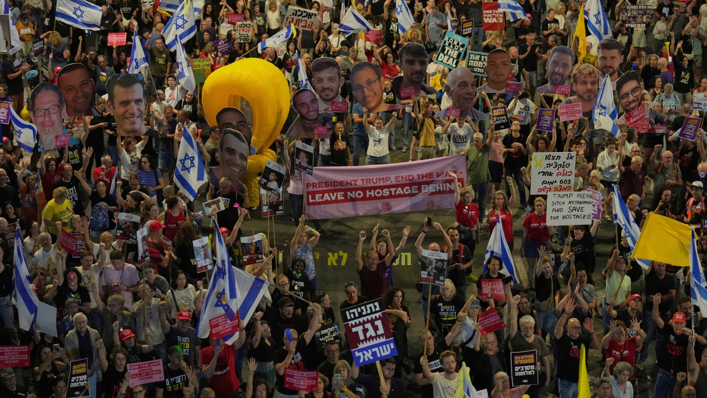Israel says it has recovered the bodies of 2 hostages : NPR