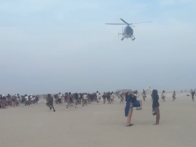 Jones Beach chaos as 500 teenagers gather for 'Senior Cut Day'