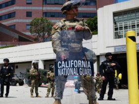 Judge issues a temporary ruling against Trump using the National Guard in LA : NPR