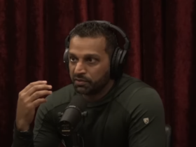 Kash Patel has live ‘WTF’ moment on Joe Rogan as he learns of Trump vs. Musk mid-interview