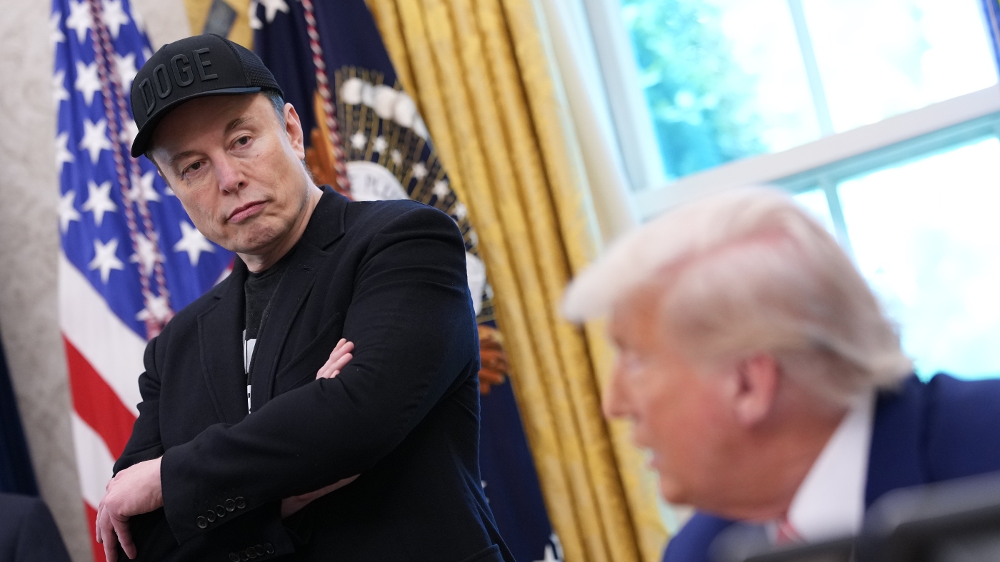 Musk says he regrets some of his Trump social media posts : NPR