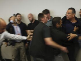 Sen. Padilla forcibly removed from DHS press conference : NPR