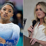 Simone Biles, Riley Gaines spar over transgender athletes
