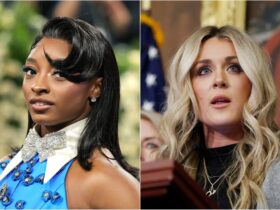 Simone Biles blasts ‘truly sick’ Riley Gaines over comments on junior trans athlete