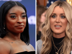 Simone Biles rails against ‘sore loser’ conservative activist over trans athletes