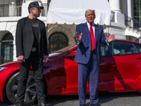 That Tesla Trump Shilled At The White House? Yeah, He’s Selling It.