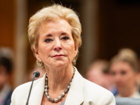 US Education Secretary questioned on student loans, mental health : NPR