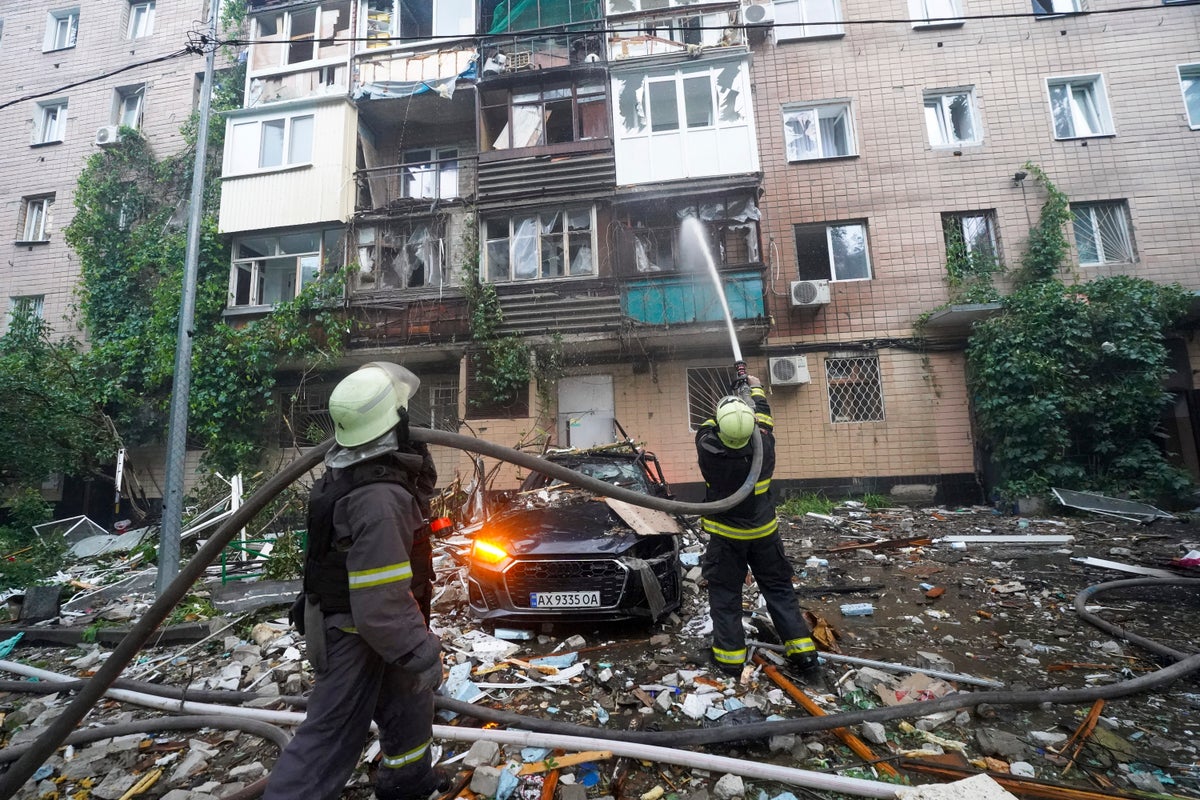 Ukraine-Russia war latest: Putin’s forces strike Ukraine’s second city with ‘most powerful’ attack since start of war