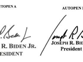Watchdog group says Biden White House used three different autopen signatures
